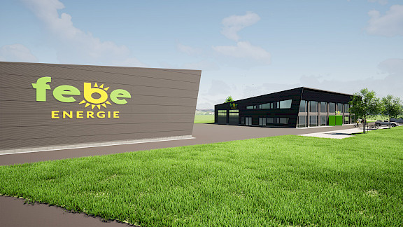 Neubau eines Kommunikations- und Logistikzentrums mit Verwaltung für die febe ENERGIE in Erbach-Ringingen